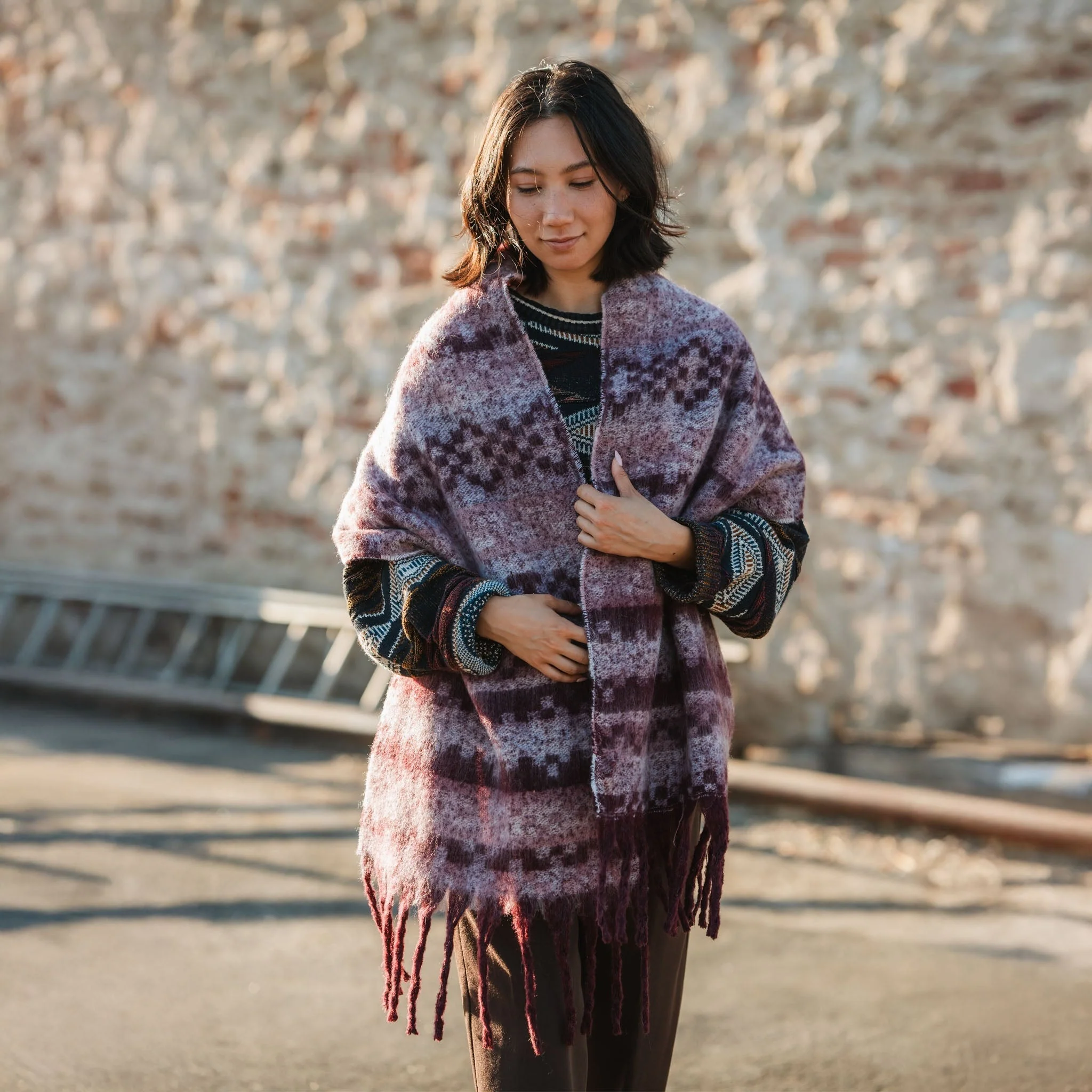 Women's Fawn Scarf - Image 3