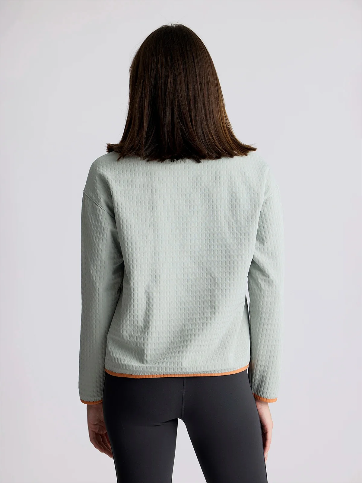 Women's Gridback Fleece Snap Pullover - Image 2