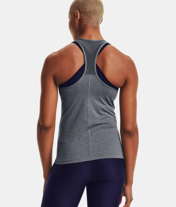 Women's HeatGear Armour Racer Tank Top - Image 3