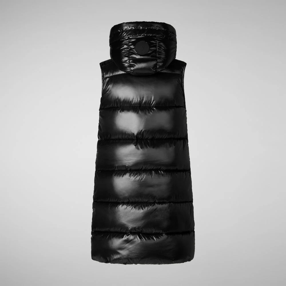 Women's Iria Hooded Animal-Free Puffer Vest - Image 2