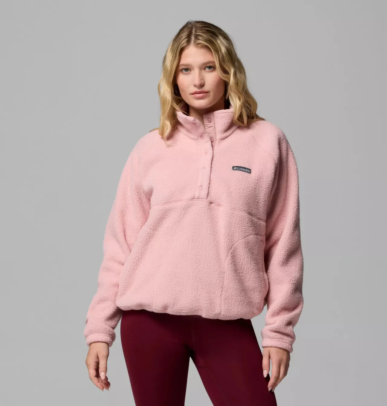 Women's Jasper Ridge Pebbled Fleece Half Snap
