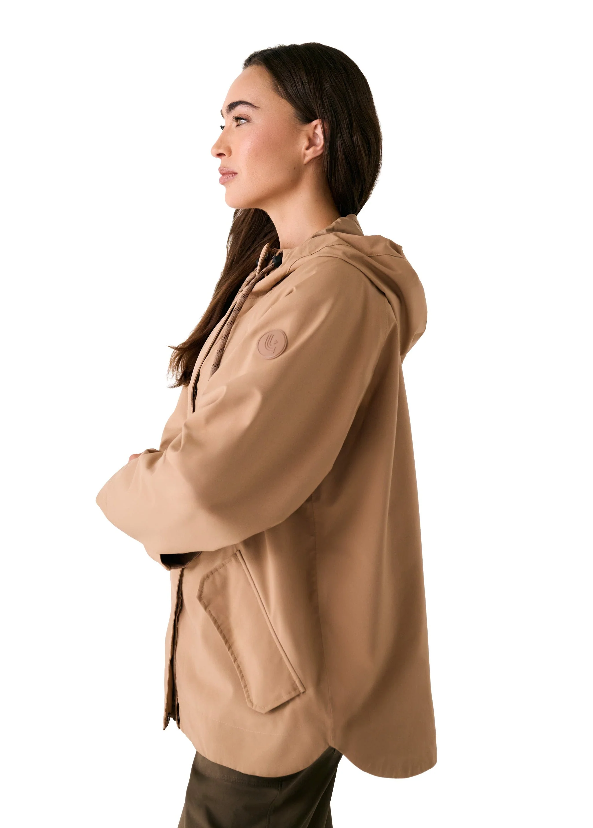 Women's Lachine Oversized Rain Jacket - Image 3