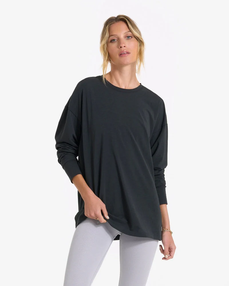 Women's Long Sleeve Feather Tee
