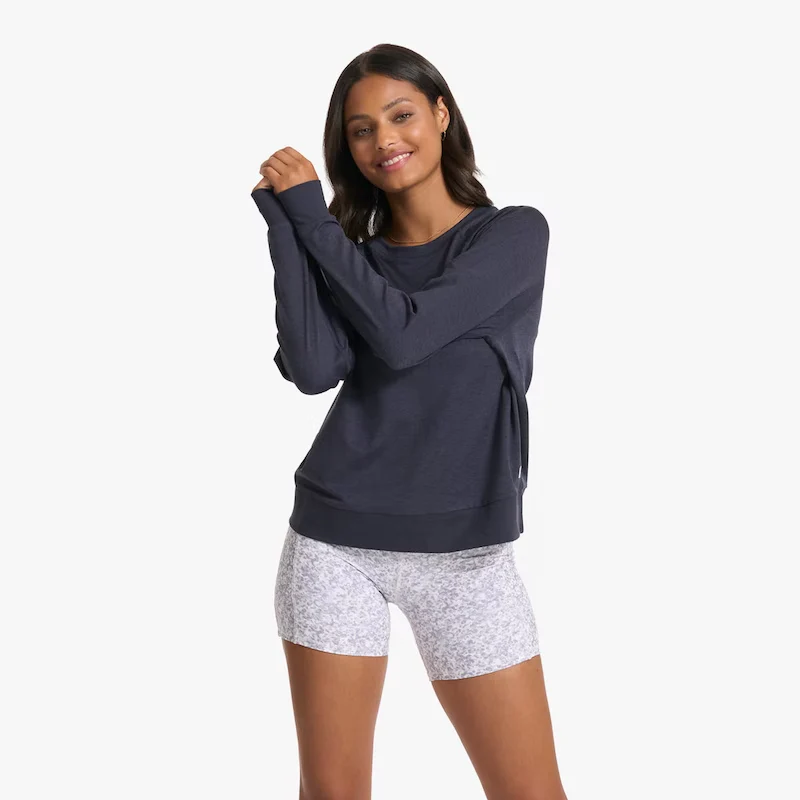 Women's Long Sleeve Halo Crew - Image 2