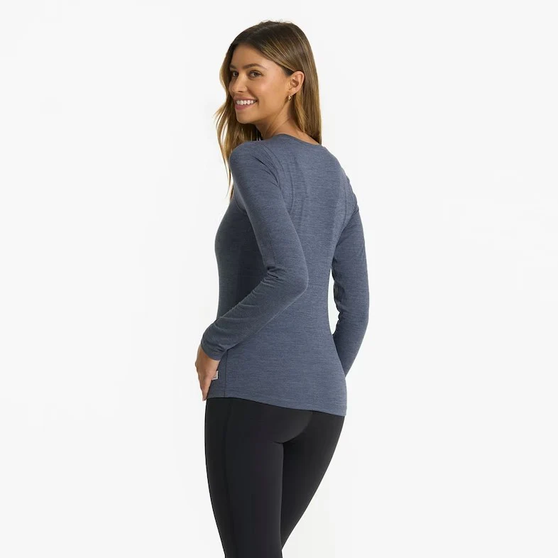Women's Long-Sleeve Lux Crew - Image 3