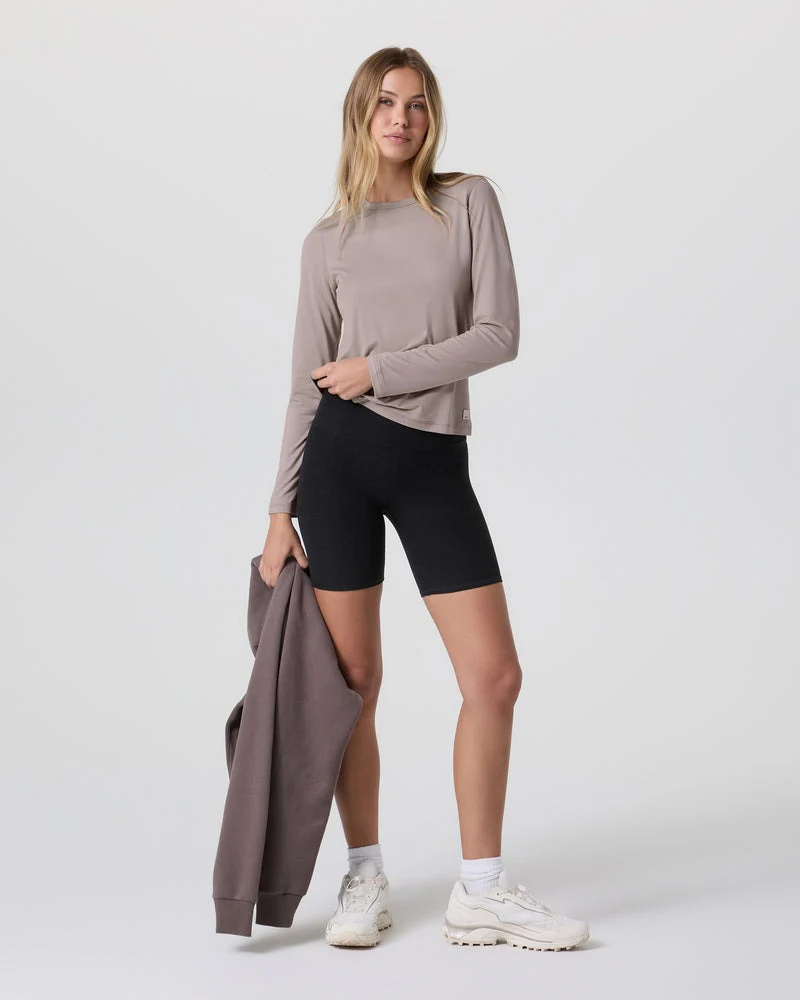 Women's Long Sleeve Lux Crew Tee