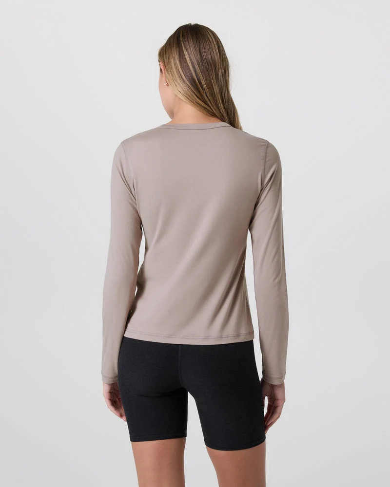 Women's Long Sleeve Lux Crew Tee - Image 2
