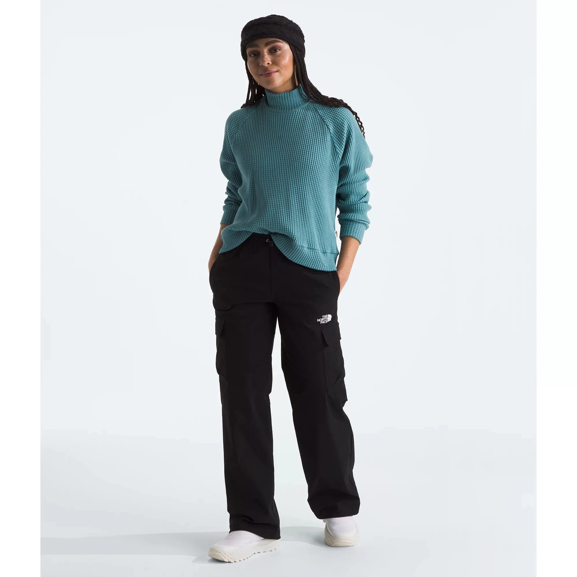 Women's Long-Sleeve Mock Neck Chabot