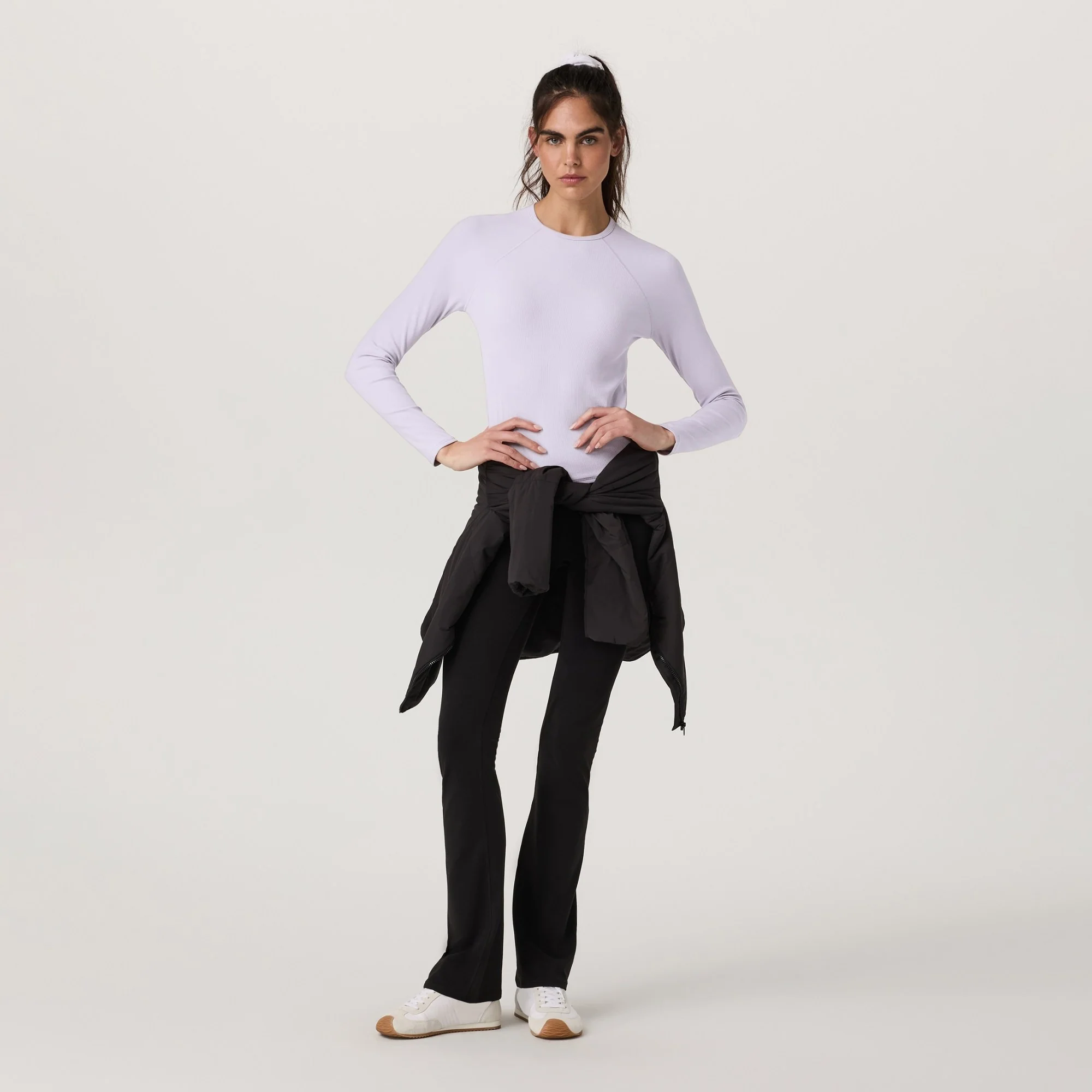 Women's Long Sleeve Pose Crew