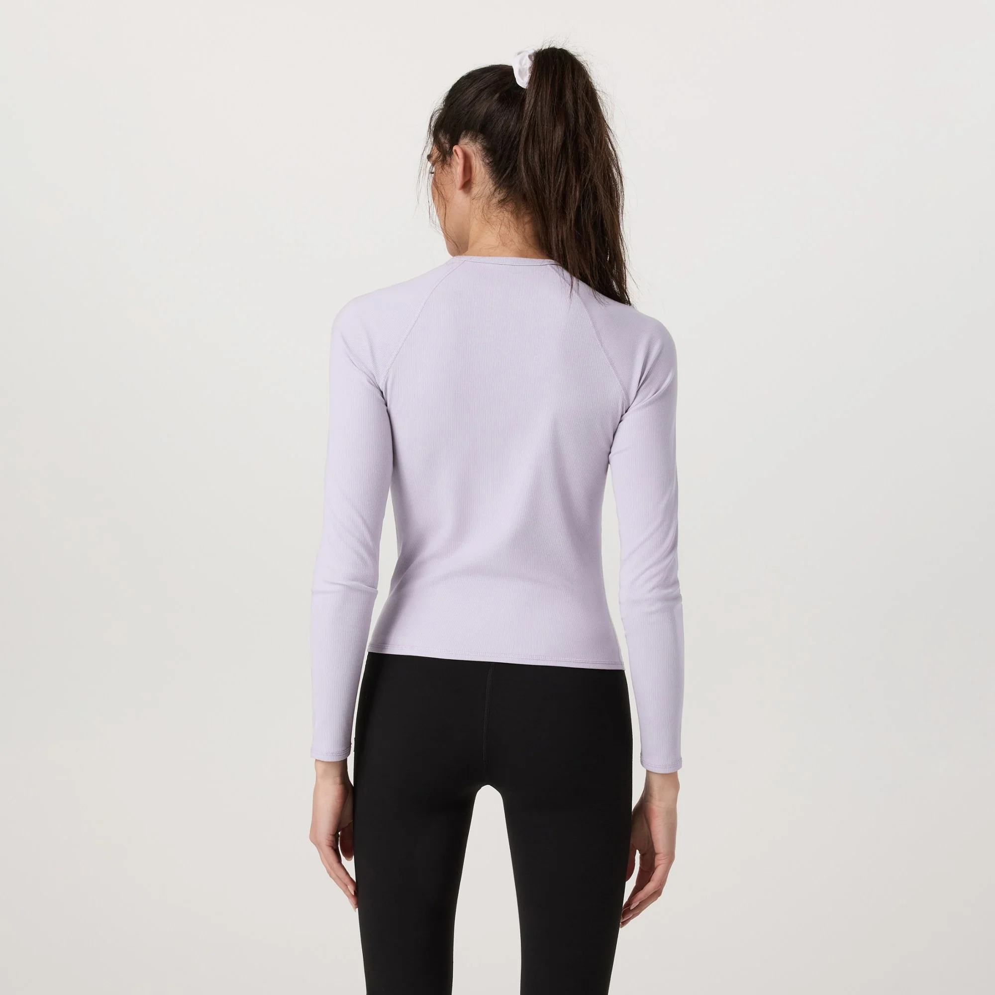 Women's Long Sleeve Pose Crew - Image 2