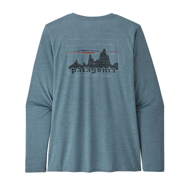 Women's Long-Sleeved Capilene Cool Daily Graphic Shirt - Image 2