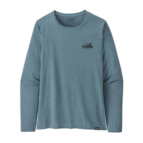 Women's Long-Sleeved Capilene Cool Daily Graphic Shirt - Image 3