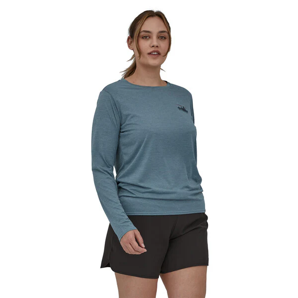 Women's Long-Sleeved Capilene Cool Daily Graphic Shirt - Image 5