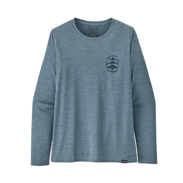 Women's Long-Sleeved Capilene Cool Daily Graphic Shirt - Image 2