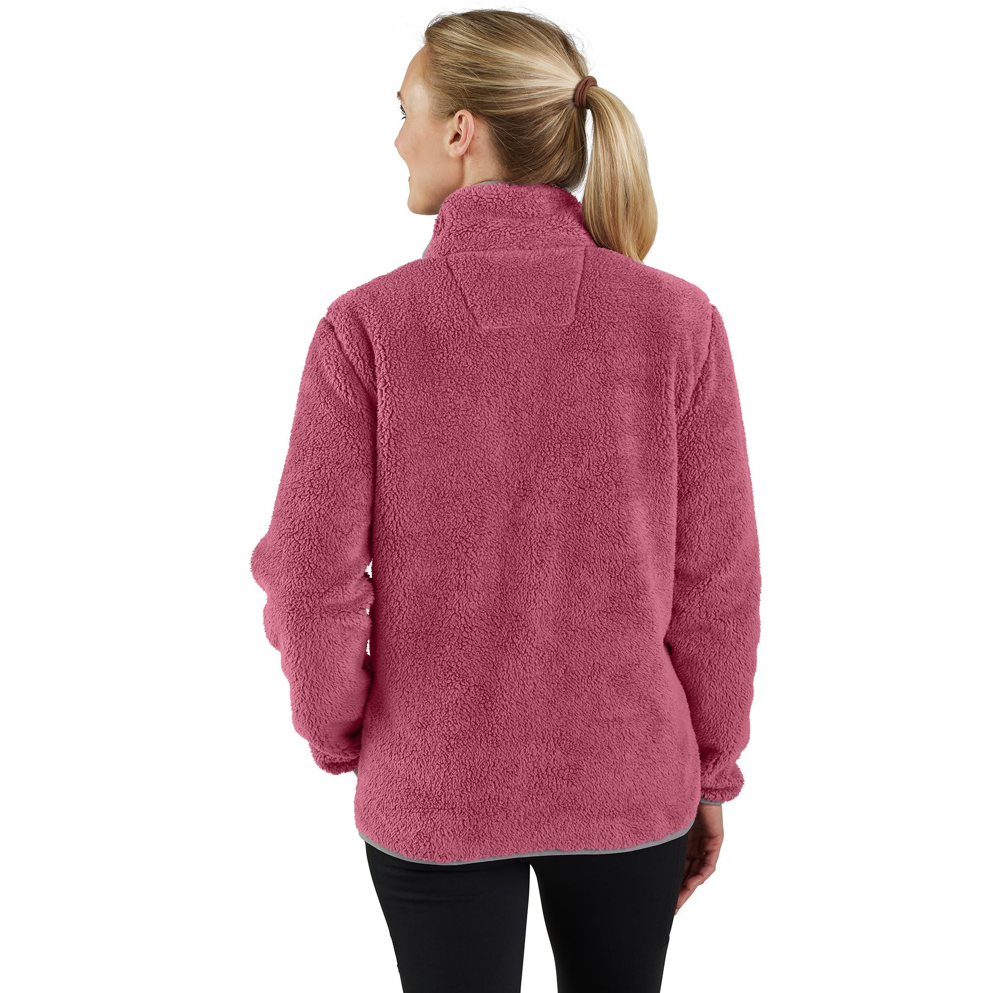 Women's Loose Fit Fleece Pullover - Image 2