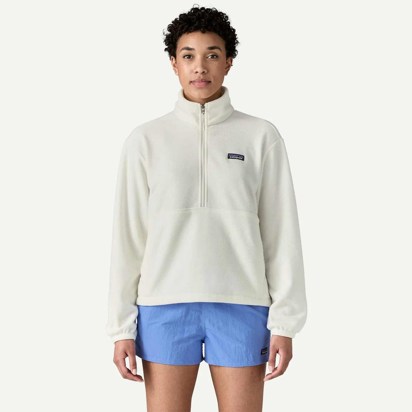Women's Micro D 1/2 Zip Fleece Pullover - Image 2