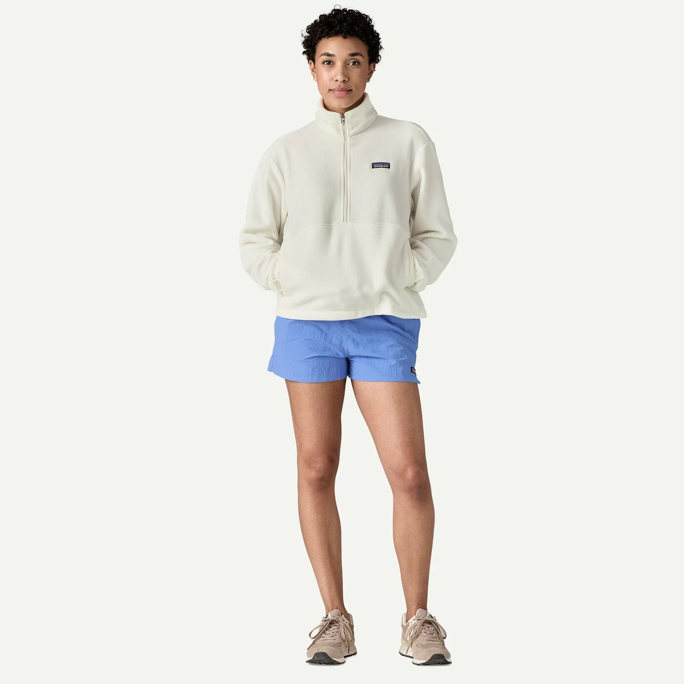 Women's Micro D 1/2 Zip Fleece Pullover - Image 4