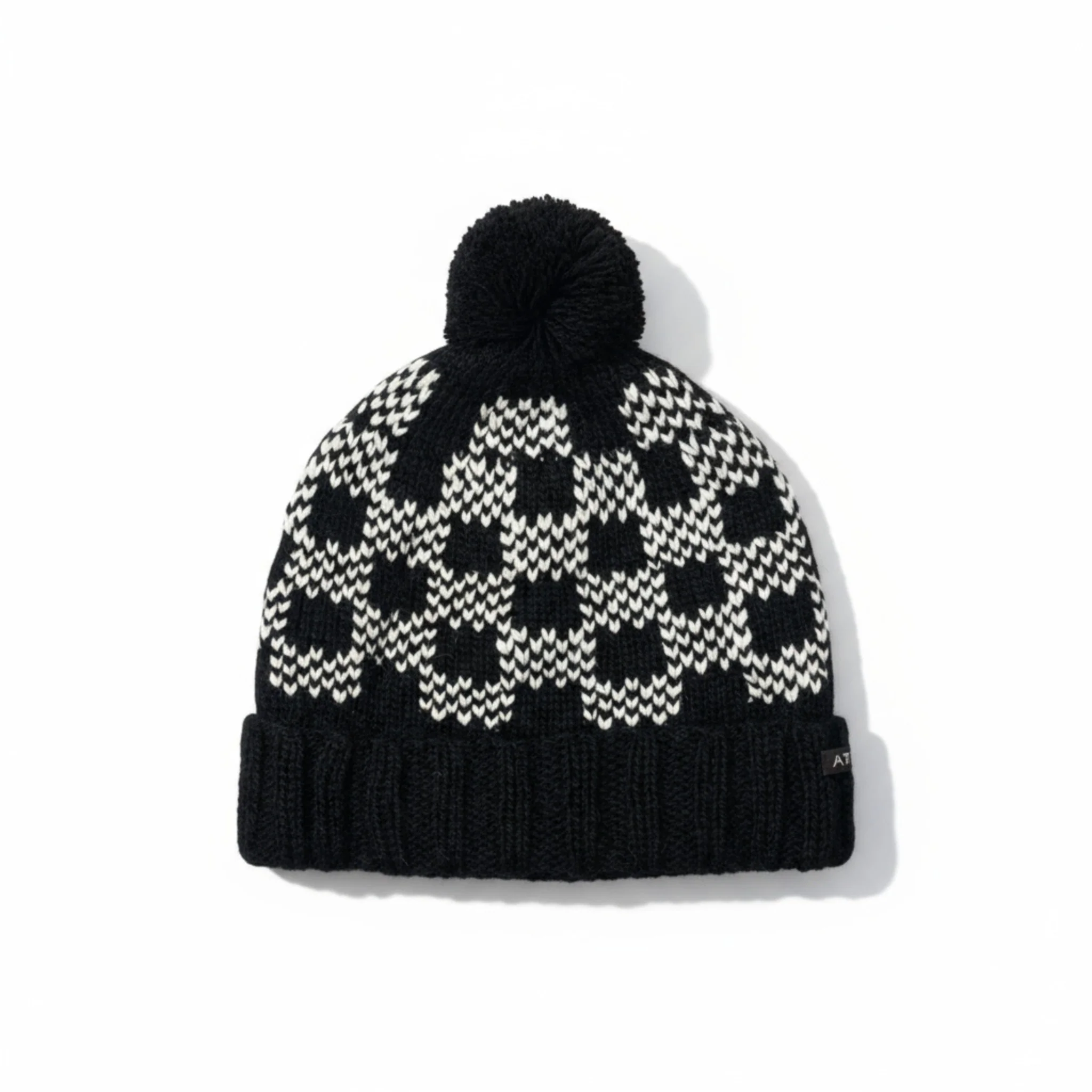 Women's Mosaic Pom Hat