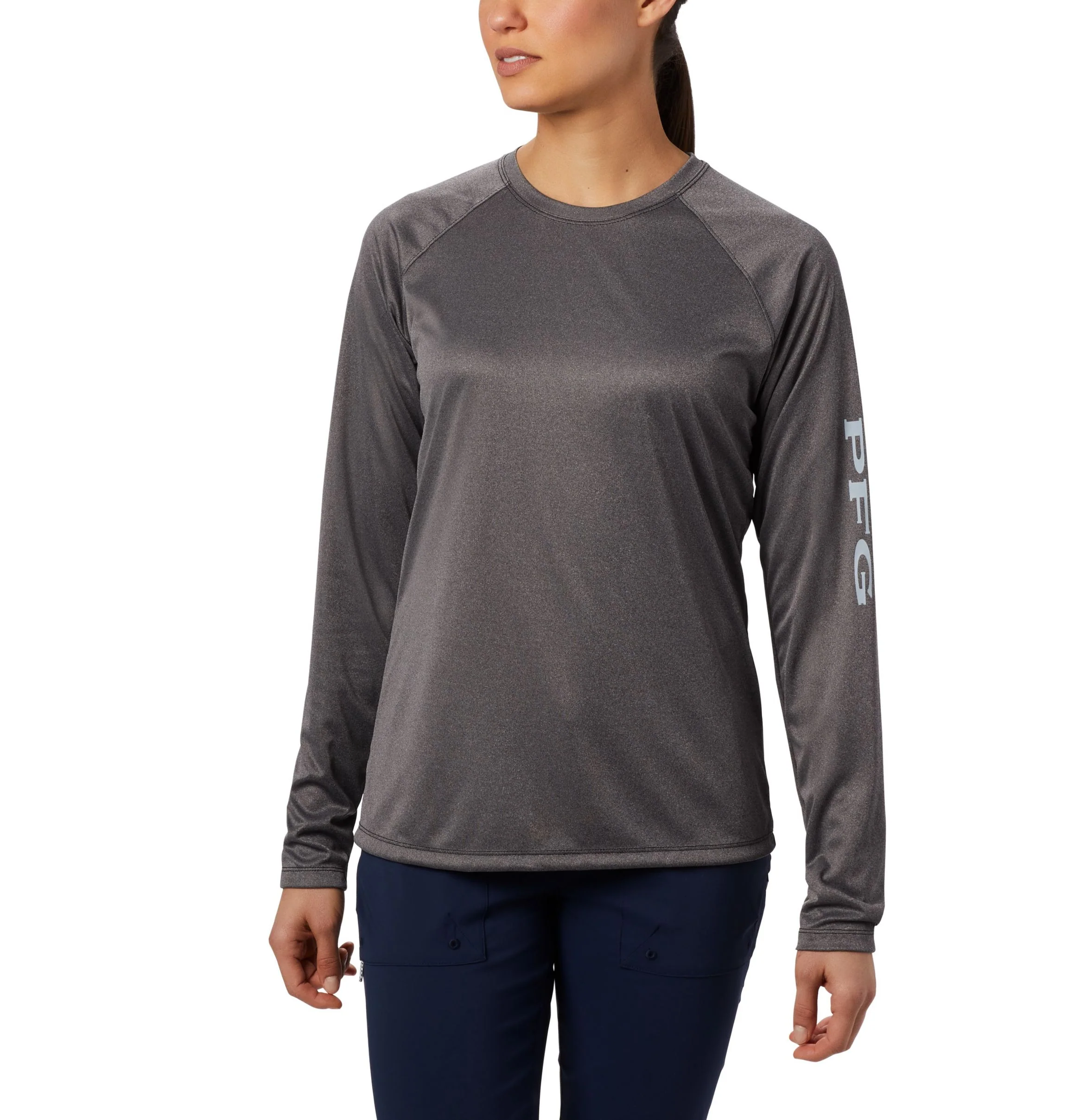 Women's PFG Tidal Tee Heather Long Sleeve Shirt