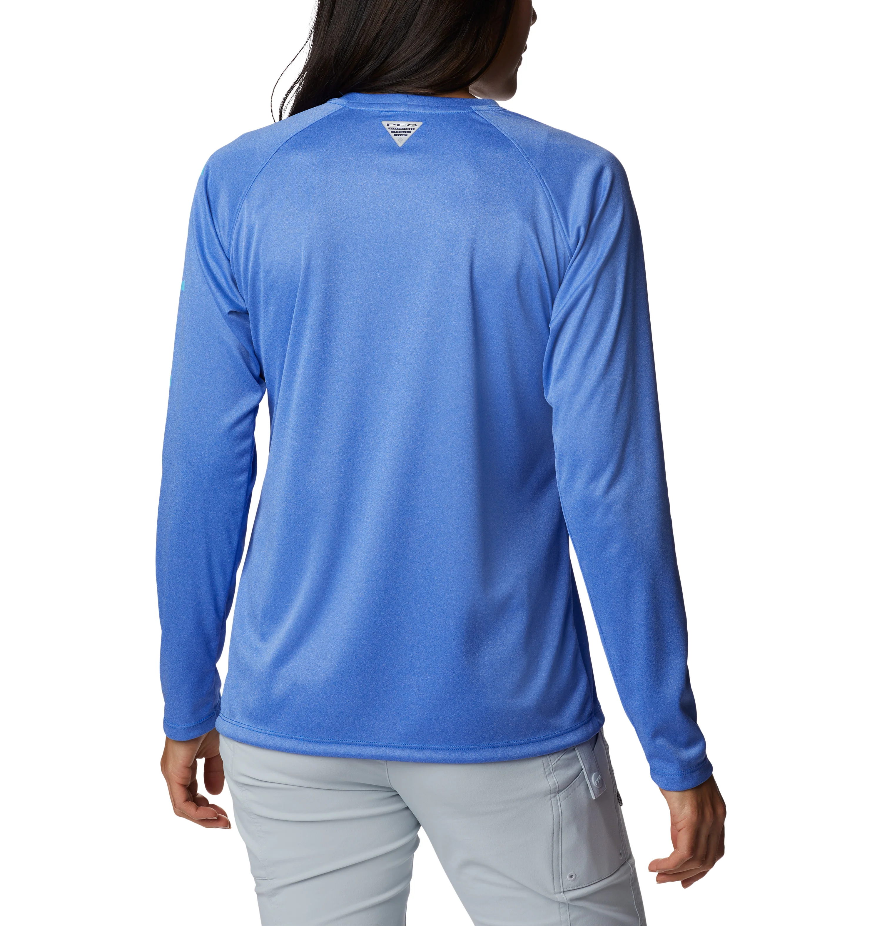 Women's PFG Tidal Tee Heather Long Sleeve Shirt - Image 2