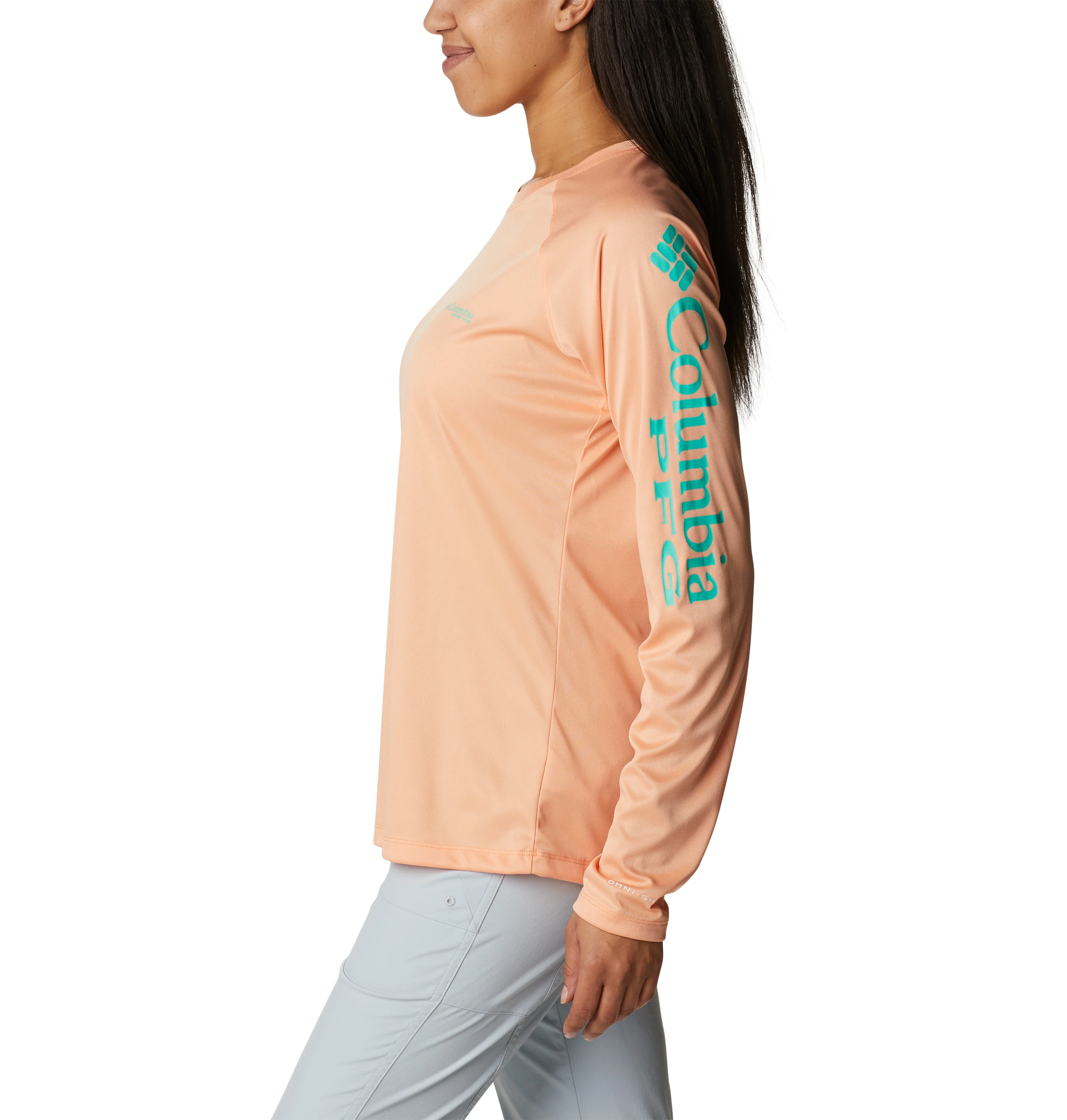 Women's PFG Tidal Tee Heather Long Sleeve Shirt - Image 3