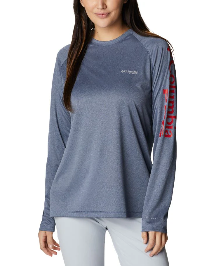 Women's PFG Tidal Tee Heather Long Sleeve Shirt