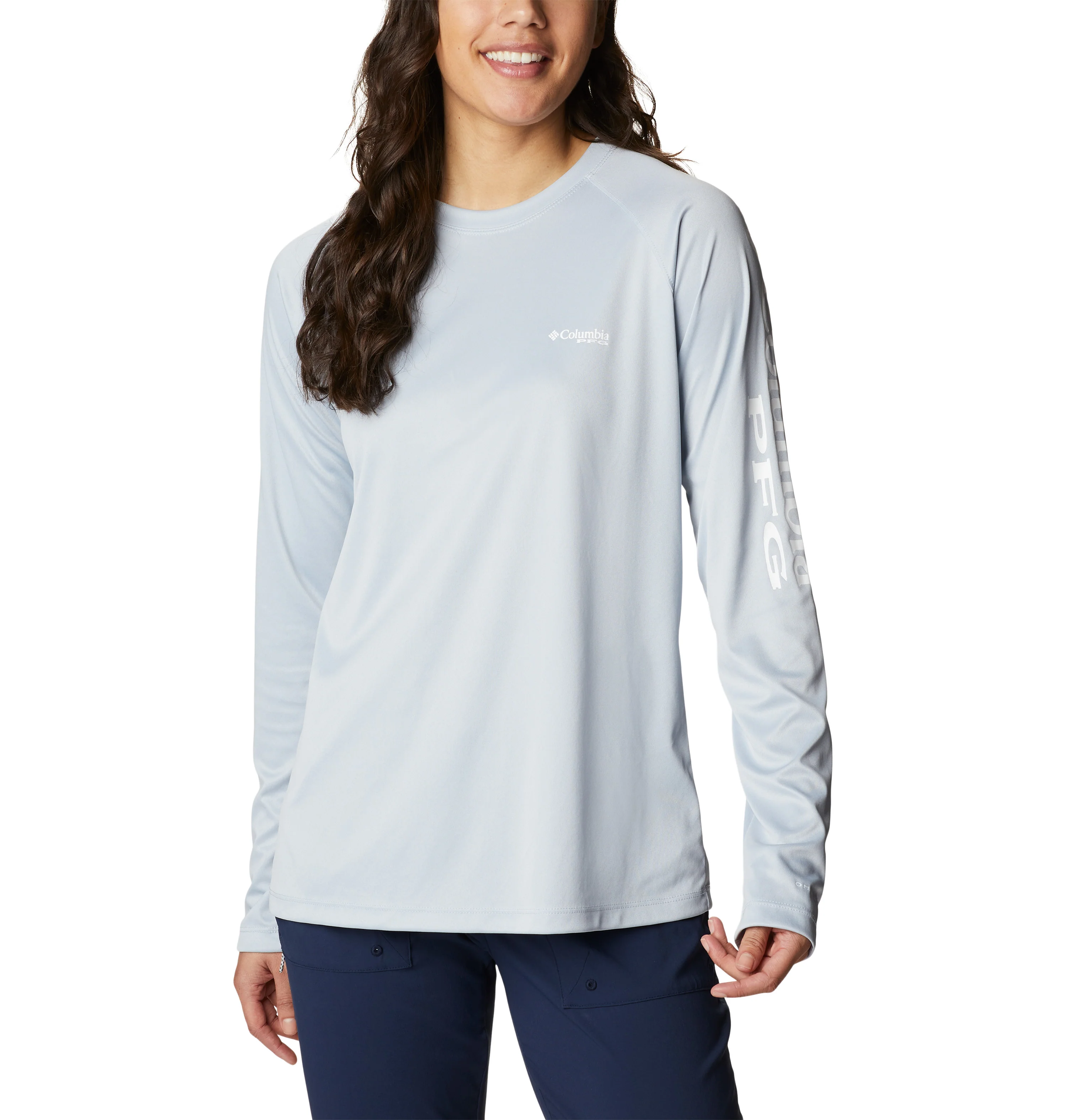 Women's PFG Tidal Tee Heather Long Sleeve Shirt