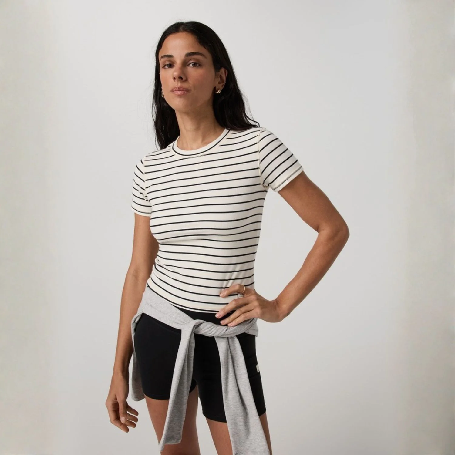 Women's Pose Fitted Tee Shirt