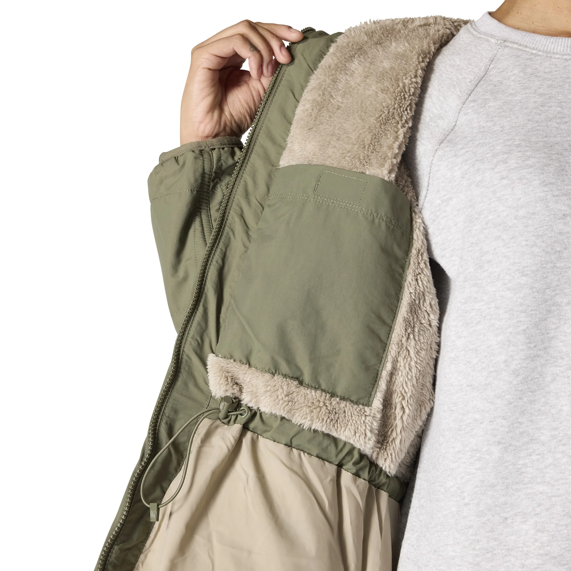 Women's Rain Defender Loose Fit Lightweight Insulated Hooded Coat - Image 6