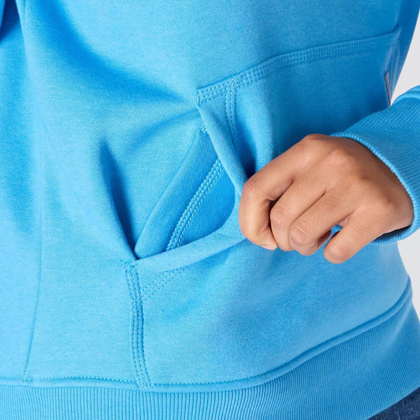 Women's Relaxed Fit Midweight Logo Sleeve Graphic Sweatshirt - Image 4