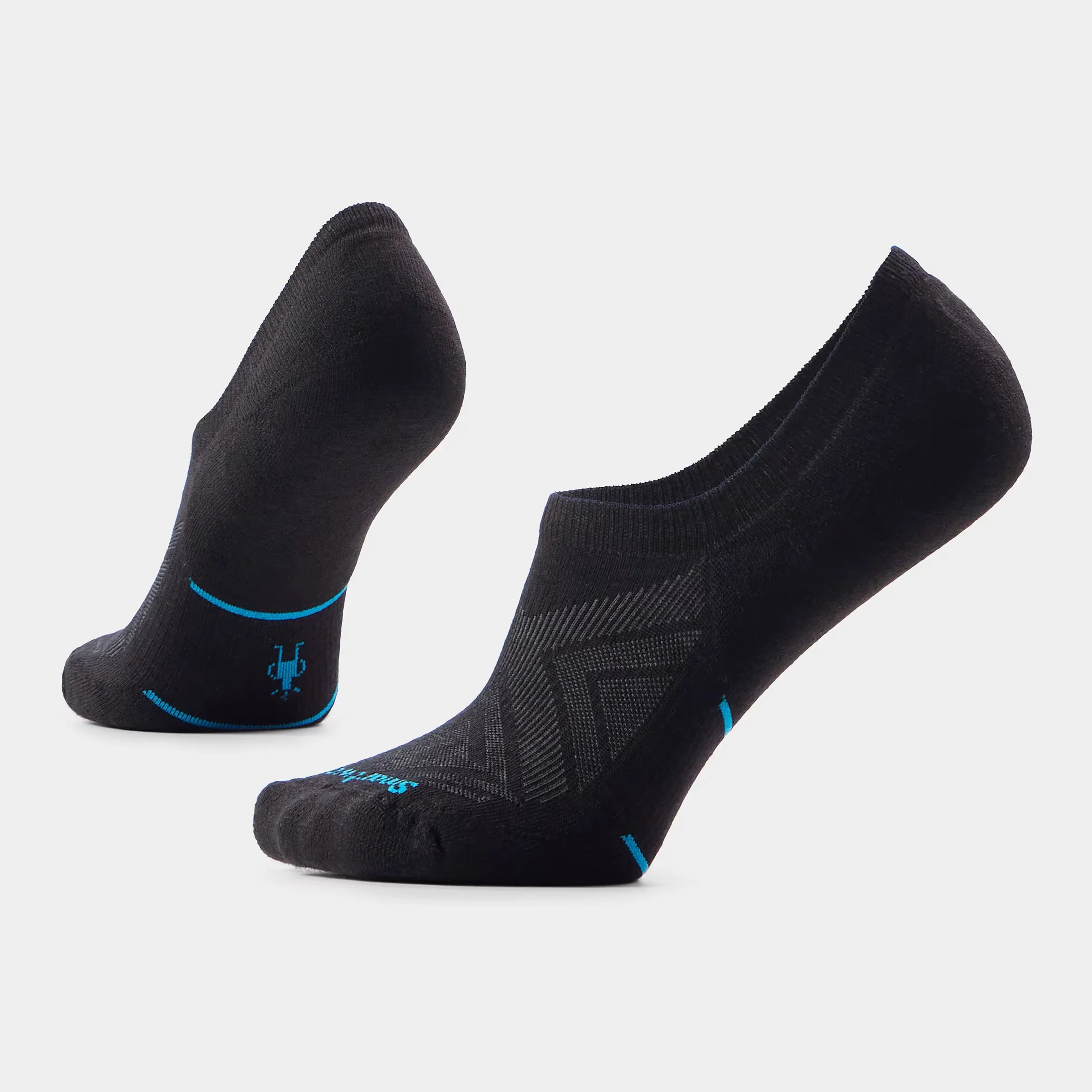 Women's Run Targeted Cushion No Show Socks