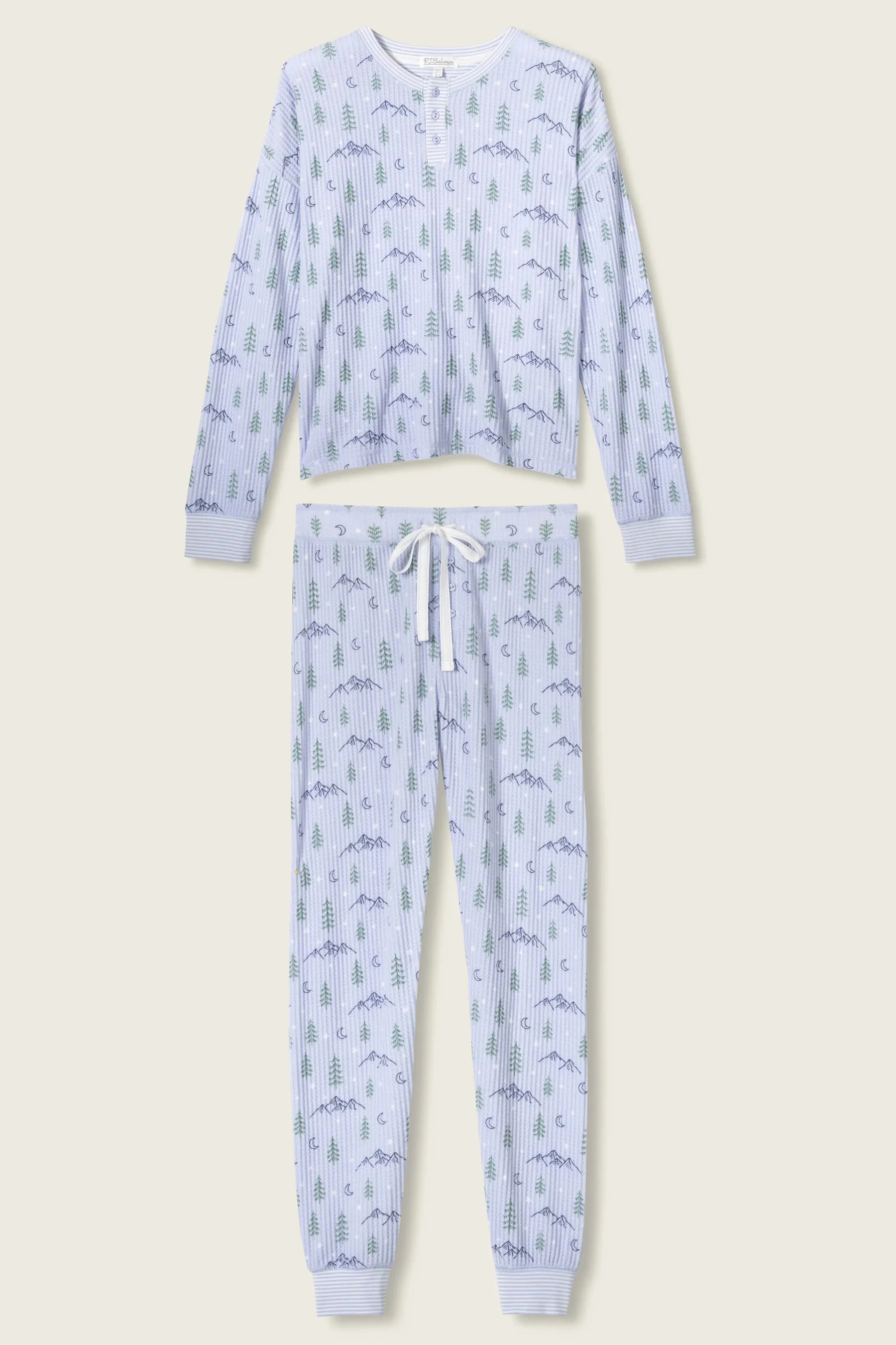 Women's Ski Jammie Classics Mountain Dream PJ Set - Image 4