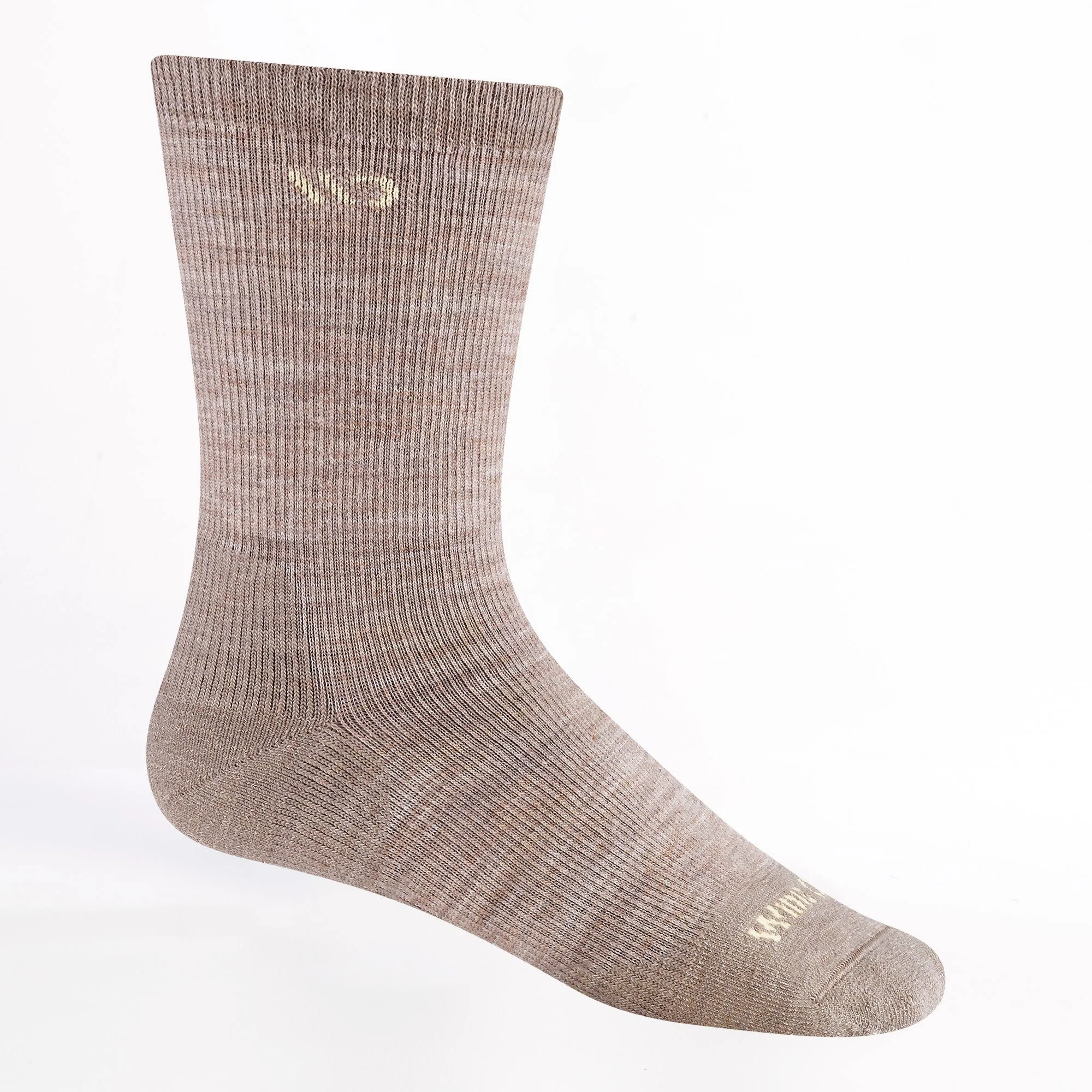 Women's Solid Midweight Crew Socks