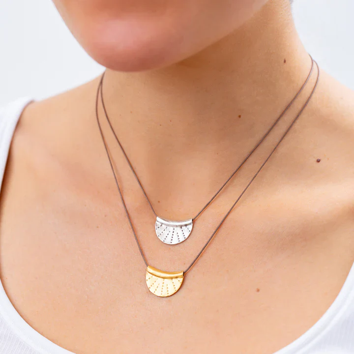 Women's Tiny Charm Moonbeam Necklace - Image 2