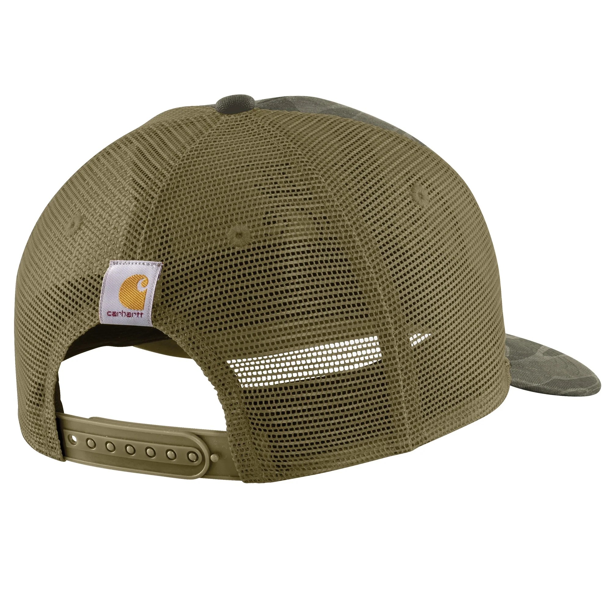 Wool Mesh-Back Camo Logo Patch Cap - Image 2