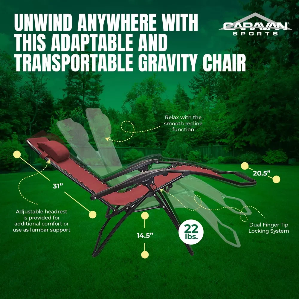Zero Gravity Outdoor Folding Chair - Image 4